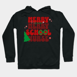 Merry Merry School Nurse Hoodie